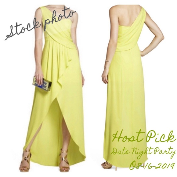 BCBGMaxAzria Dresses & Skirts - BCBG MaxAzria | 🎉HP: Kail 1-Shoulder Draped Gown